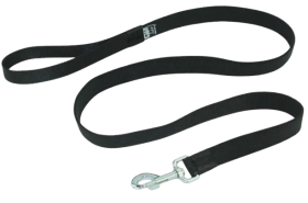 Sali Smycz Bungee Flat dla psa rozm. 25mm/2.5m kolor czarny