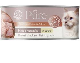 Pet Republic PURE Adult Filet z kurczaka Mokra Karma dla kota 80g