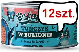 Łapsie for Cat Adult Tuńczyk Mokra karma dla kota. op. 80g Pakiet 12szt.