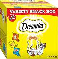 Dreamies Przysmak Variety Snack Box Mix smaków dla kota op. 12x60g