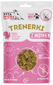 Syta Micha Trenerki z indykiem dla psa op. 80g