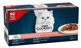 Gourmet Perle Adult Mix smaków w sosie Mokra Karma dla kota op. 60x85g