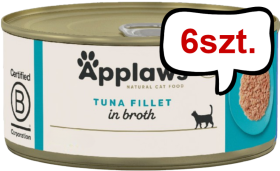 Applaws Natural Cat Food Tuńczyk Mokra Karma dla kota op. 156g PUSZKA Pakiet 6szt.