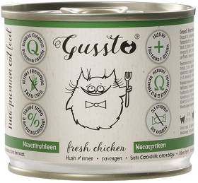 Gussto Fresh Chicken Mokra Karma dla kota op. 200g