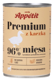 Comfy Appetit Premium z Kaczką Mokra karma dla psa 400g