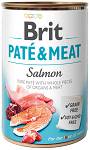 Brit Pate&Meat Adult Salmon Mokra Karma dla psa op. 400g 