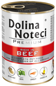 Dolina Noteci Premium Adult Wołowina Mokra Karma dla psa op. 400g