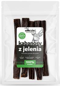 Uniszki Przysmak Kabanosy z jelenia dla psa op. 100g