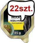 Sheba Delicacy Adult Kurczak w galaretce Mokra Karma dla kota op. 85g Pakiet 22szt.