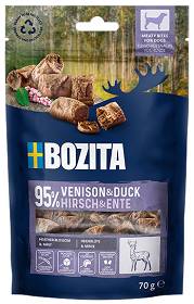 Bozita Przysmak Mięsny Kaczka z dziczyzną dla psa op. 70g