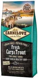 Carnilove Adult Fresh Carp&Trout Sucha Karma dla psa op. 2x12kg MEGA-PAK