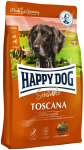 Happy Dog Adult Medium&Large Toscana Sucha karma z kaczką i łososiem dla psa op. 12.5kg WYPRZEDAŻ