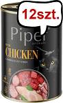 Piper Animals Adult Kurczak Mokra Karma dla kota op. 400g Pakiet 12szt.
