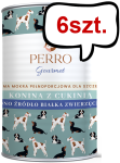 Perro Junior Konina z cukinią Mokra Karma dla szczeniaka op. 400g Pakiet 6szt.