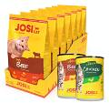 Josera Josicat Adult Tasty Beef Sucha Karma dla kota op. 7x650g +Josicat karma mokra 2x400g GRATIS