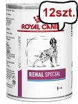 Royal Canin Vet Renal Special Mokra Karma dla psa op. 410g Pakiet 12szt.