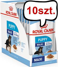 Royal Canin Puppy Maxi Mokra Karma dla szczeniaka op. 140g Pakiet 10szt.