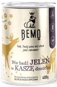Bemo Nie bądź JELEŃ, w KASZĘ dmuchaj Mokra Karma dla psa op. 400g