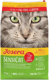 Josera Adult SensiCat Sucha Karma dla kota op. 10kg + 1kg GRATIS
