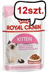 Royal Canin Kitten w sosie Mokra Karma dla kociąt op. 85g Pakiet 12szt.
