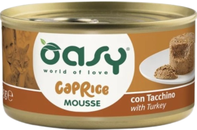 Oasy Caprice Musse with Turkey Adult mokra karma dla kotów op. 85g