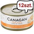 Canagan For Cats Chicken with Salmon Mokra Karma dla kota op. 75g Pakiet 12szt.