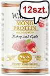 Wataha Mono Adult Turkey&Apple Mokra Karma dla psa op. 400g Pakiet 12szt.