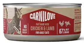 Carnilove Cat Adult Chicken&Lamb Pate Mokra Karma dla kota op. 100g