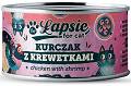 Łapsie for Cat Adult Kurczak z krewetkami Mokra karma dla kota. op. 80g