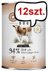 Ollo Plus Kolagen Veal Mokra Karma dla psa op. 400g Pakiet 12szt.