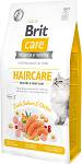 Brit Care Cat Grain-Free Haircare Sucha Karma dla kota op. 7kg + Brit Care Pasta Multivitamin dla kota op. 100g GRATIS