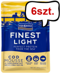Fish4Dogs Finest Light Cod Mousse Mokra Karma dla psa op. 100g Pakiet 6szt.