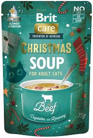 Brit Care Adult Christmas Soup Beef Mokra Karma dla kota op. 75g