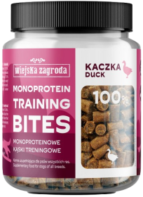 Wiejska Zagroda Monoprotein Training Bites Przysmaki z Kaczką dla psa op. 150g