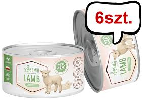 Bemo Mono Protein Lamb Mokra Karma dla kota op. 200g Pakiet 6szt.