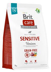 Brit Care Grain-Free Adult Sensitive Venison Sucha Karma dla psa op. 3kg
