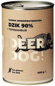 Deer Dog Adult Dzik z topinamburem Mokra Karma dla psa op. 400g