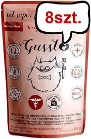 Gussto Vet Weight Control Mokra Karma dla kota op. 85g Pakiet 8szt.