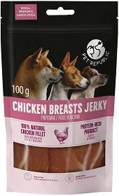 Pet Republic Przysmak Chicken Breasts Jerky dla psa op. 100g