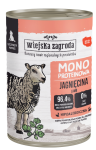 Wiejska Zagroda Monoproteinowa Jagnięcina Mokra Karma dla szczeniaka op. 400g