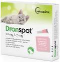 Vetoquinol Dronspot Krople na robaki i pasożyty dla kota o wadze 0.5kg-2.5kg op. 2 pipety
