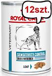 Royal Canin Vet Sensitivity Control Duck&Rice Mokra Karma dla psa op. 410g Pakiet 12szt.