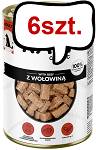 Rafi Classic Dog Wołowina Mokra Karma dla psa op. 1240g Pakiet 6szt.