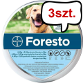 Bayer Foresto Obroża na kleszcze i pchły dla psa powyżej 8kg dł. 70cm Pakiet 3szt.