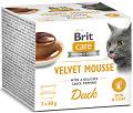 Brit Care Cat Velvet Mousse Duck Mokra Karma dla kota op. 2x80g