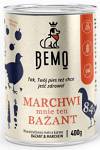 Bemo Nie bądź MARCHWI mnie ten BAŻANT Mokra Karma dla psa op. 400g