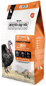 Wiejska Zagroda Adult Small&Medium Monoproteinowa Indyk Sucha Karma dla psa op. 2kg
