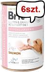 Brit Veterinary Diet Hypoallergenic SalmonMokra Karma dla psa op. 400g Pakiet 6szt.