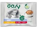 Oasy Multipack Adult Meat Selection Chunks in Gravy Mokra Karma dla kota op. 4x85g