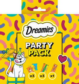 Dreamies Przysmak Party Snack Box Mix dla kota op. 150g